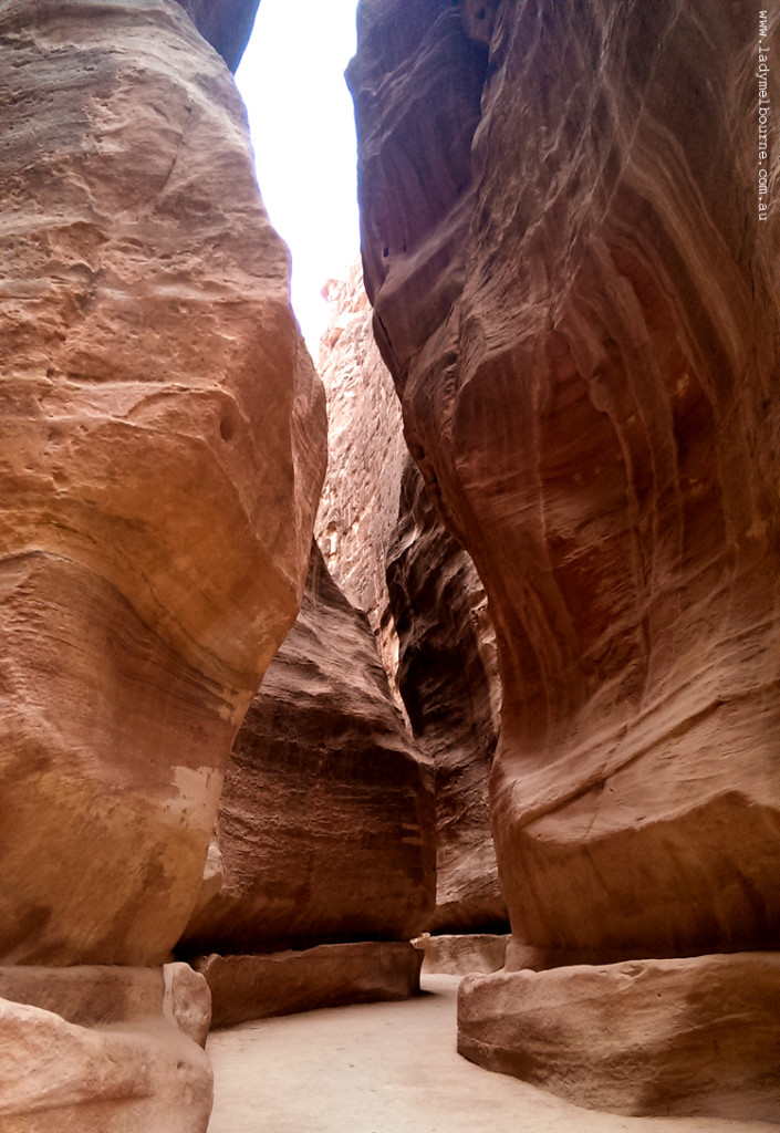 Siq pathway, Petra, Jordan