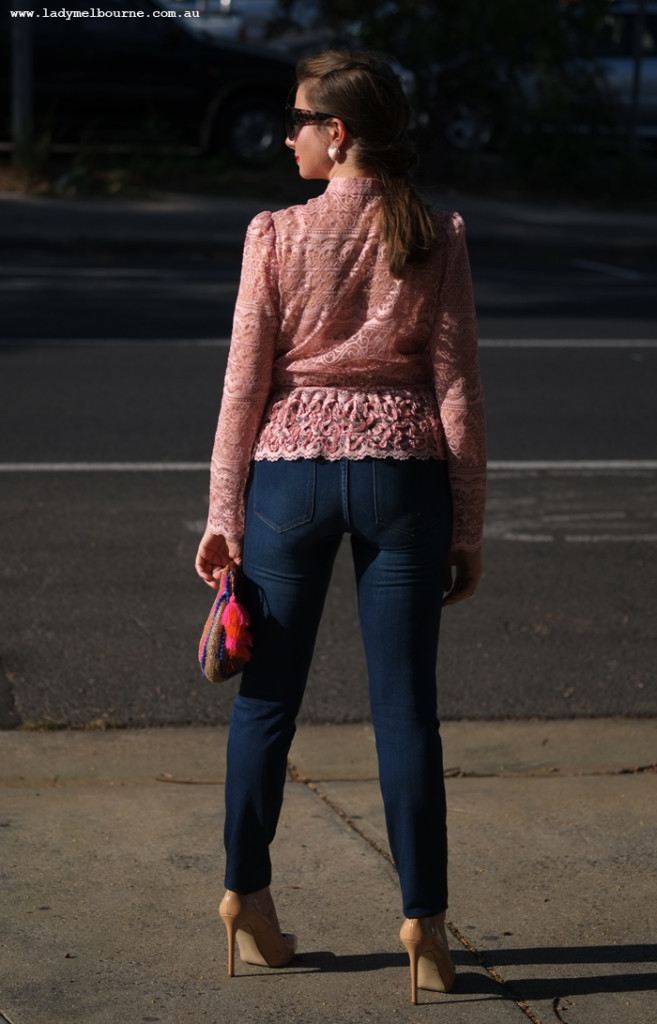 Lady Melbourne wearing Sussan lift and shape jeans
