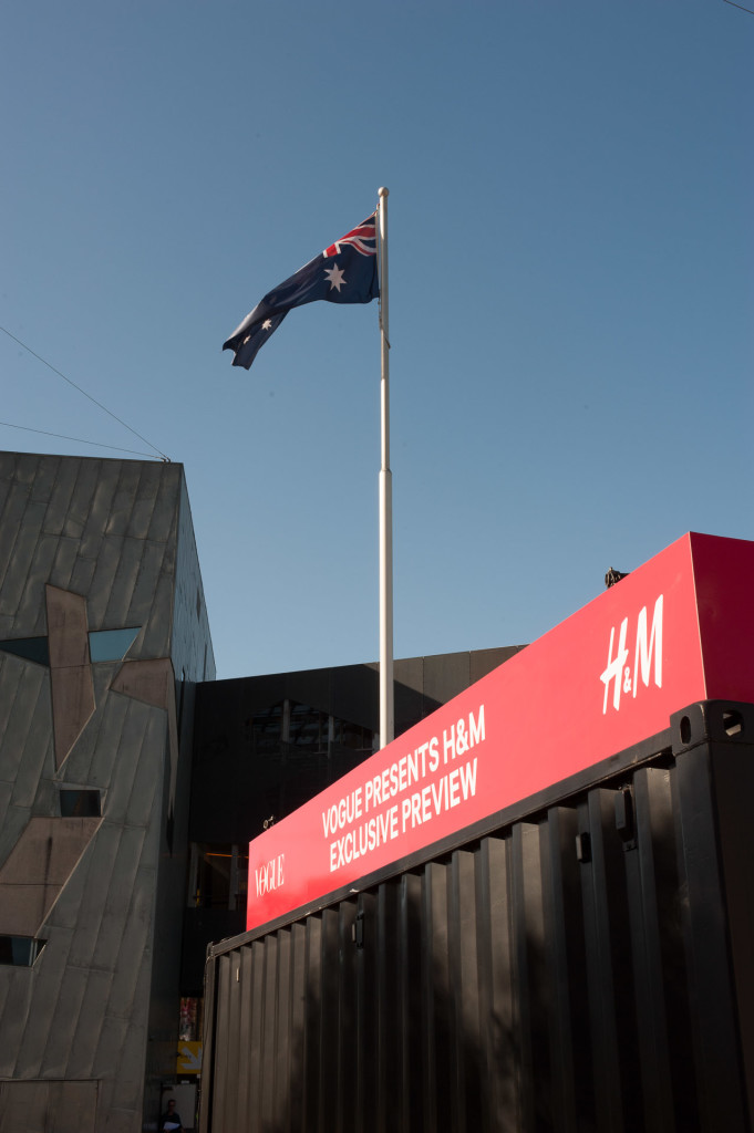 Vogue launches H&M in Melbourne 2014