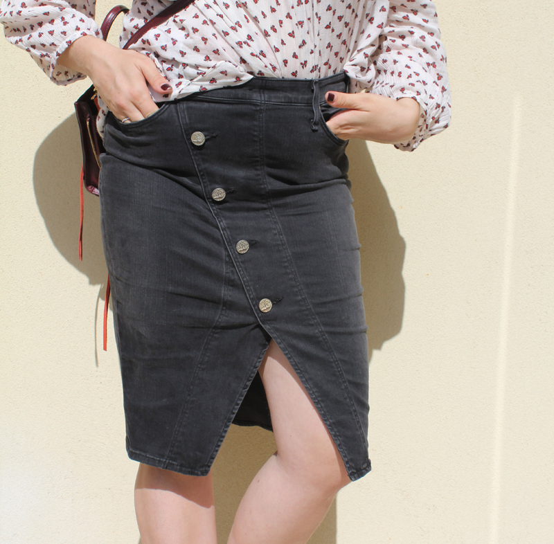 Lady Melbourne wearing McGuire Denim skirt | www.ladymelbourne.com.au