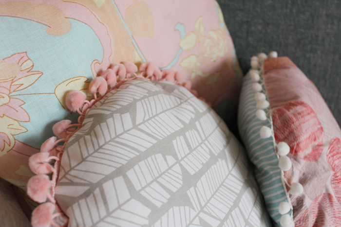 Cushions in a girls nursery | www.ladymelbourne.com.au