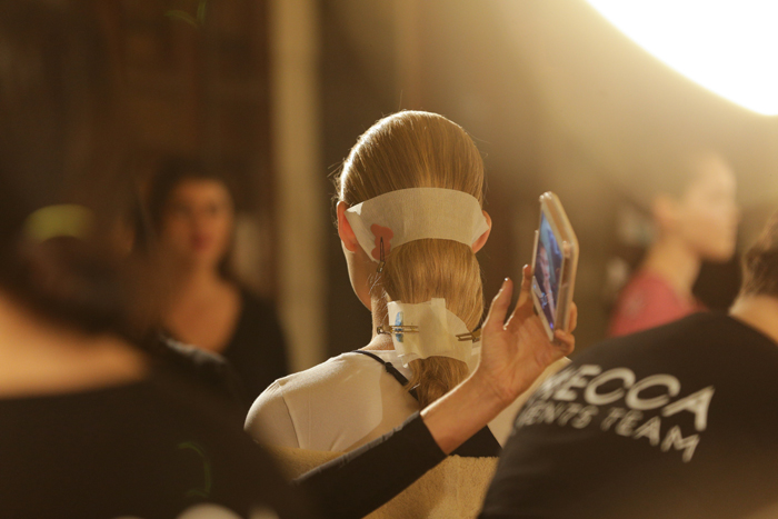 Backstage at the MSFW opening gala 2016 | more on www.ladymelbourne.com.au