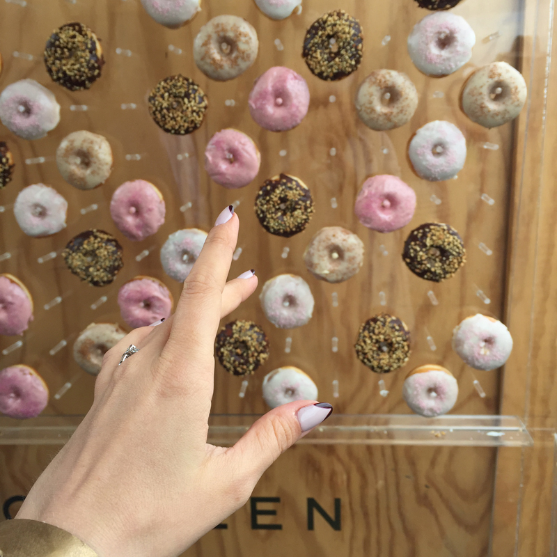 Donut Wall at Flemington Race Course