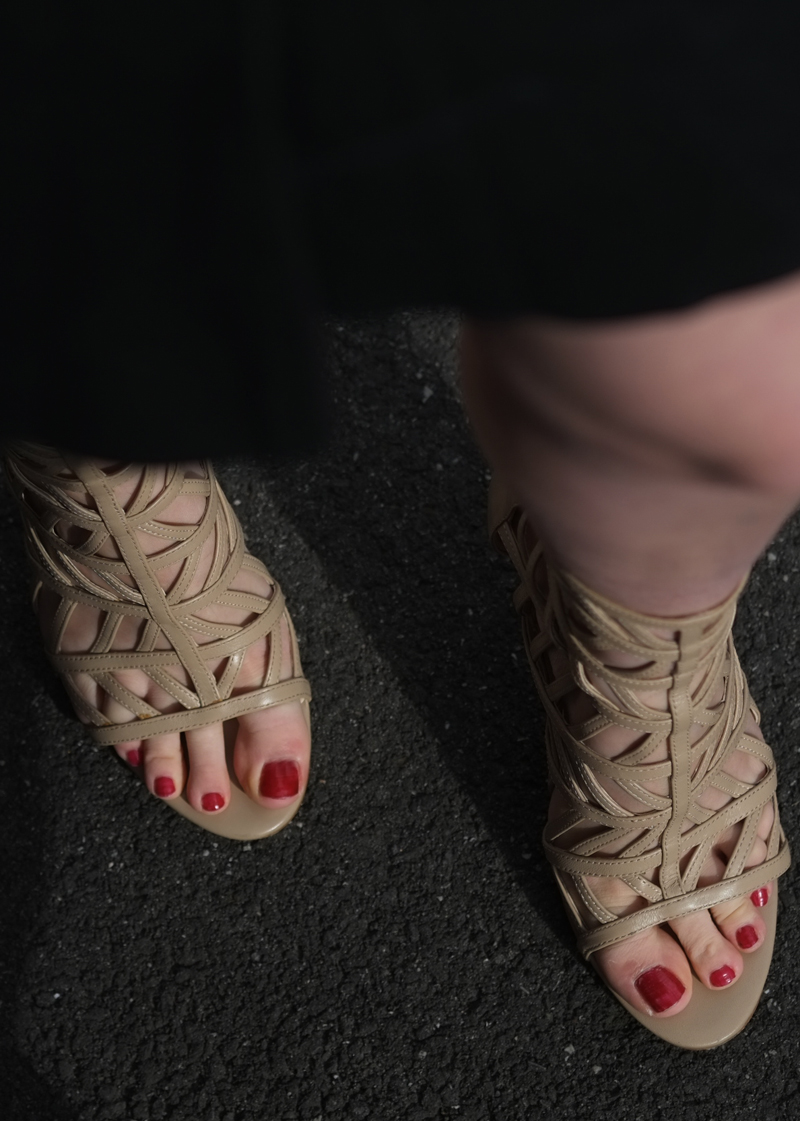 Nude cage heels | more on www.ladymelbourne.com.au