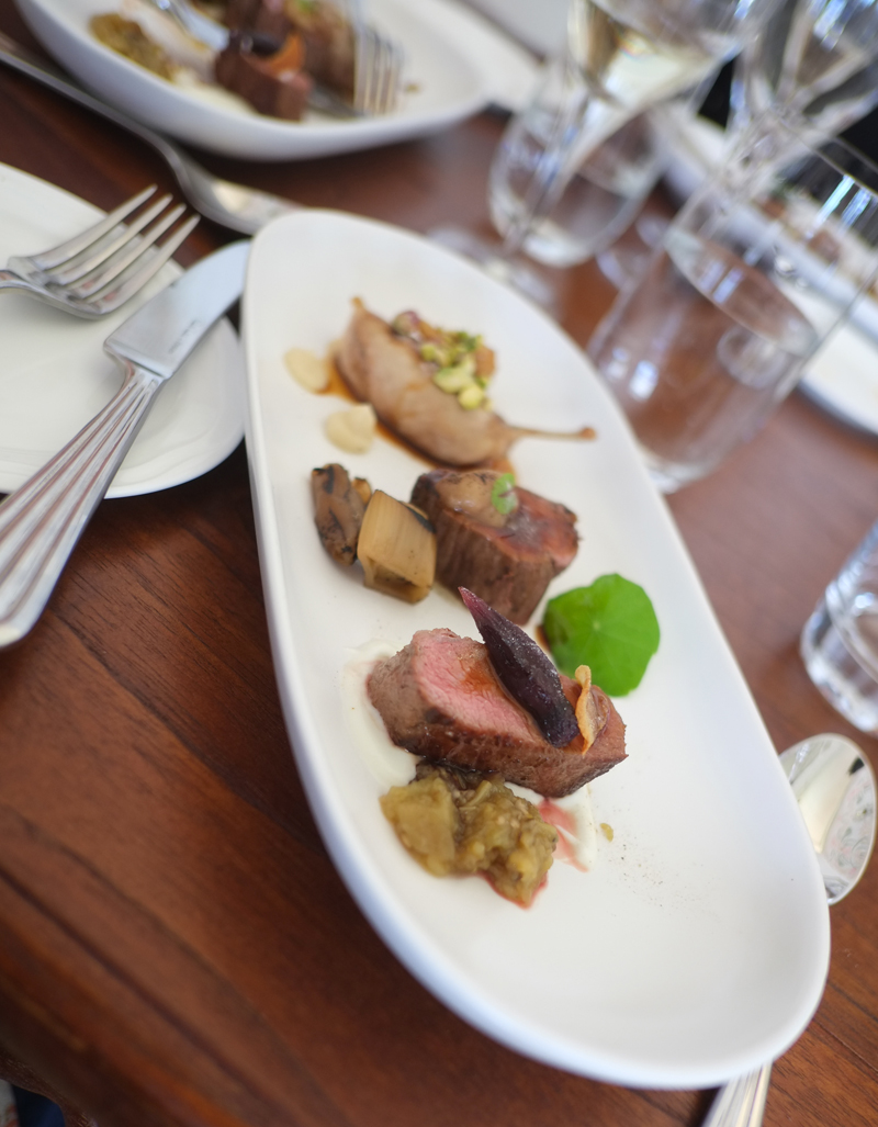 Dining at the Emirates Marquee on Oaks Day 2016