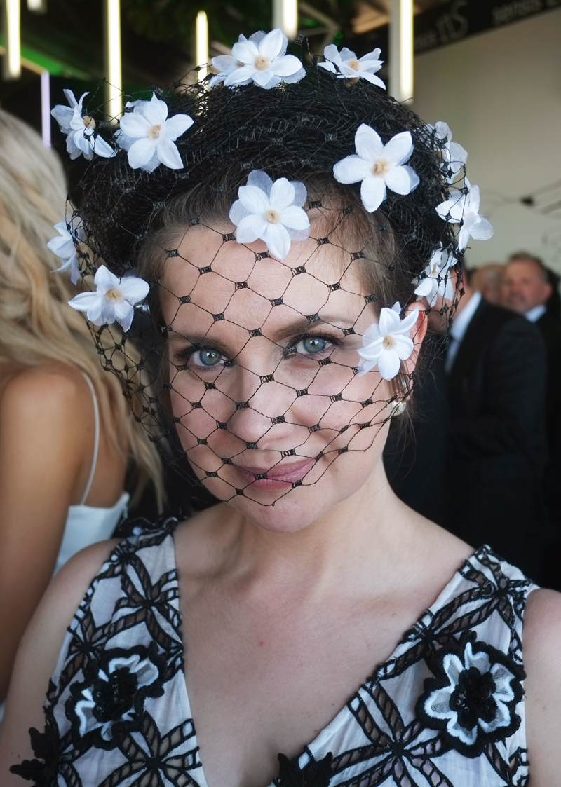 Lady Melbourne in the Sensis Marquee on Derby Day 2016