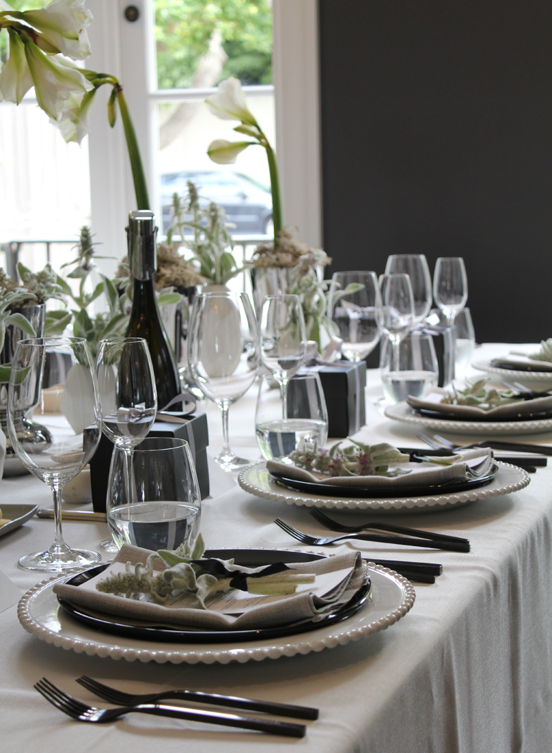 A luncheon to celebrate a collaboration between renowned Danish design house Georg Jensen and Tasmanian wine producer Heemskerk.