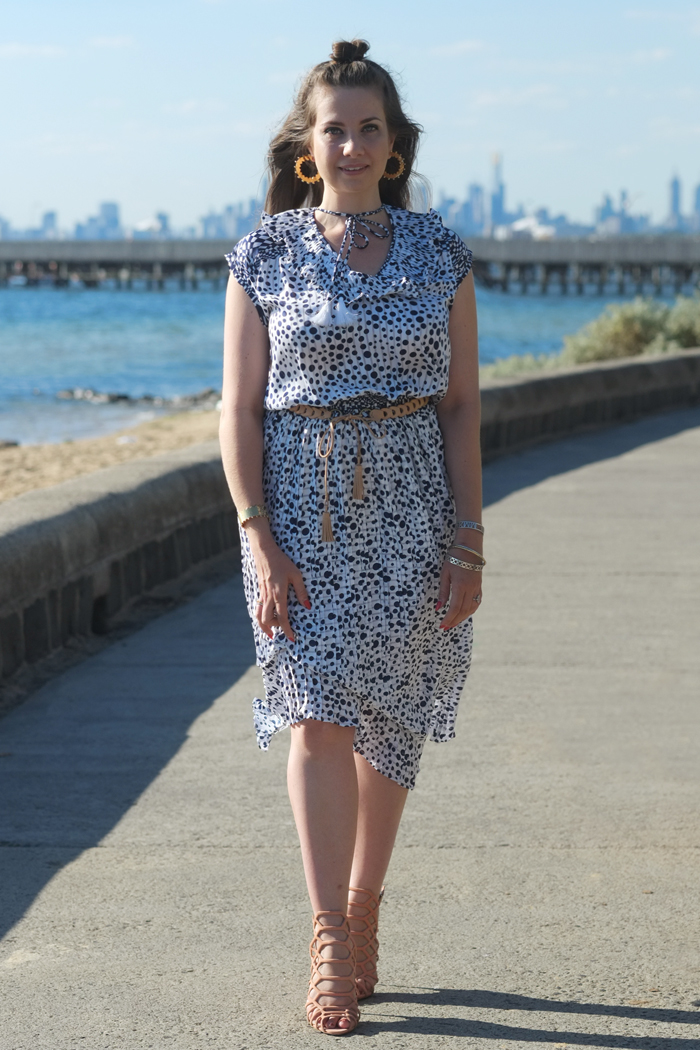 Lady Melbourne at the beach