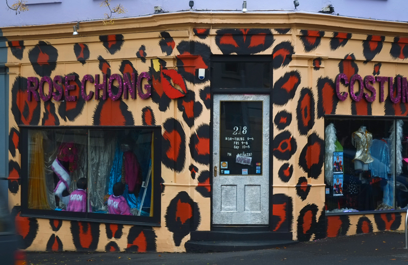 Rose Chong costume shop on Gertrude St in Melbourne