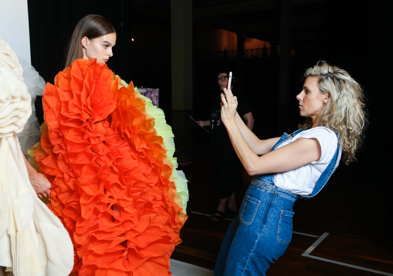 VAMFF 2017 Backstage shots | more on www.ladymelbourne.com.au