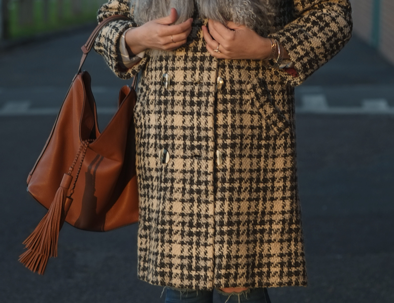 A vintage winter coat with luxe accessories | more on www.ladymelbourne.com.au