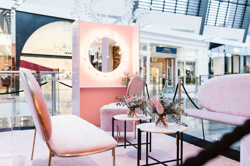 Fashion lounge at Westfield Doncaster, Melbourne