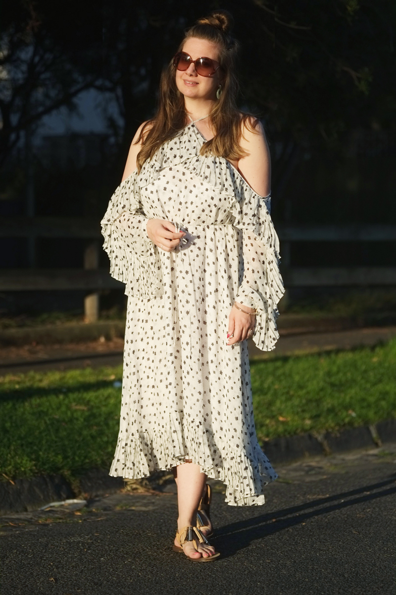 Seed Heritage ruffle dress | more on www.ladymelbourne.com.au