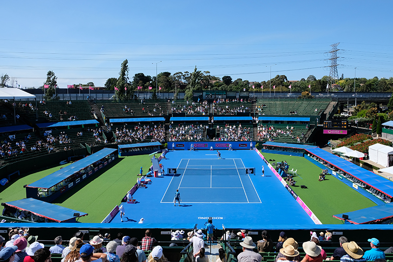 Priceline Beauty Bar at the 2018 Kooyong Classic