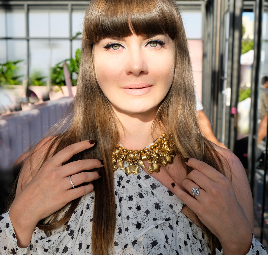 Lady Melbourne at the Priceline Beauty Bar during VAMFF 2018