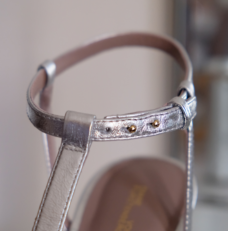 The Diane Von Furstenberg Eva2 Silver Heels