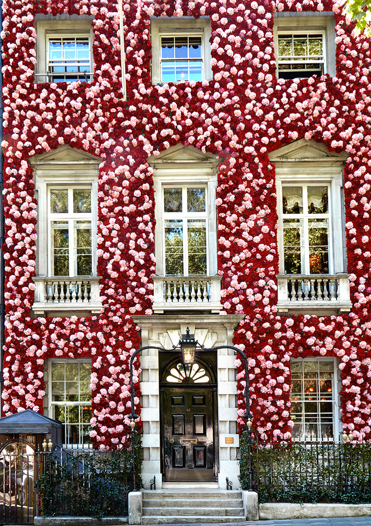 Annabel's floral facade