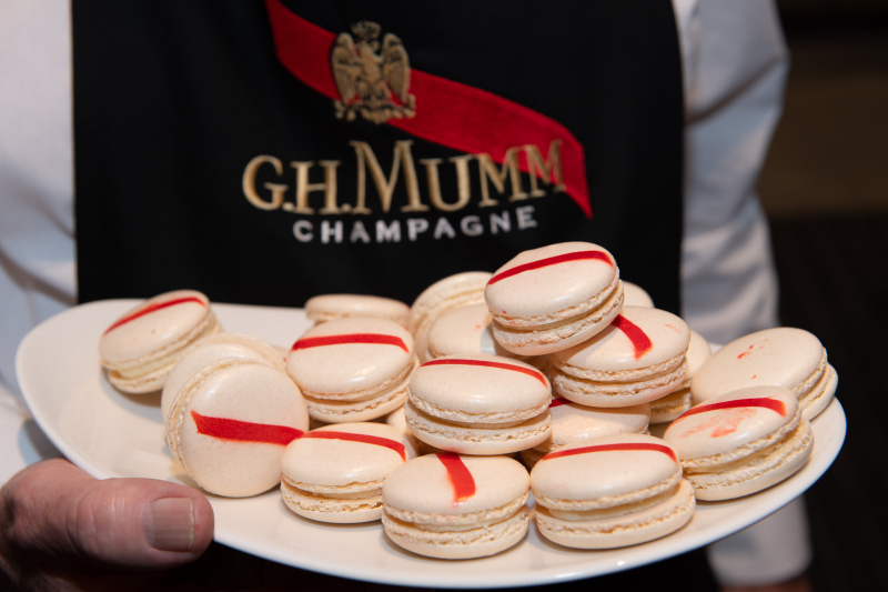 The new G.H.Mumm Champagne bar at Flemington Racecourse