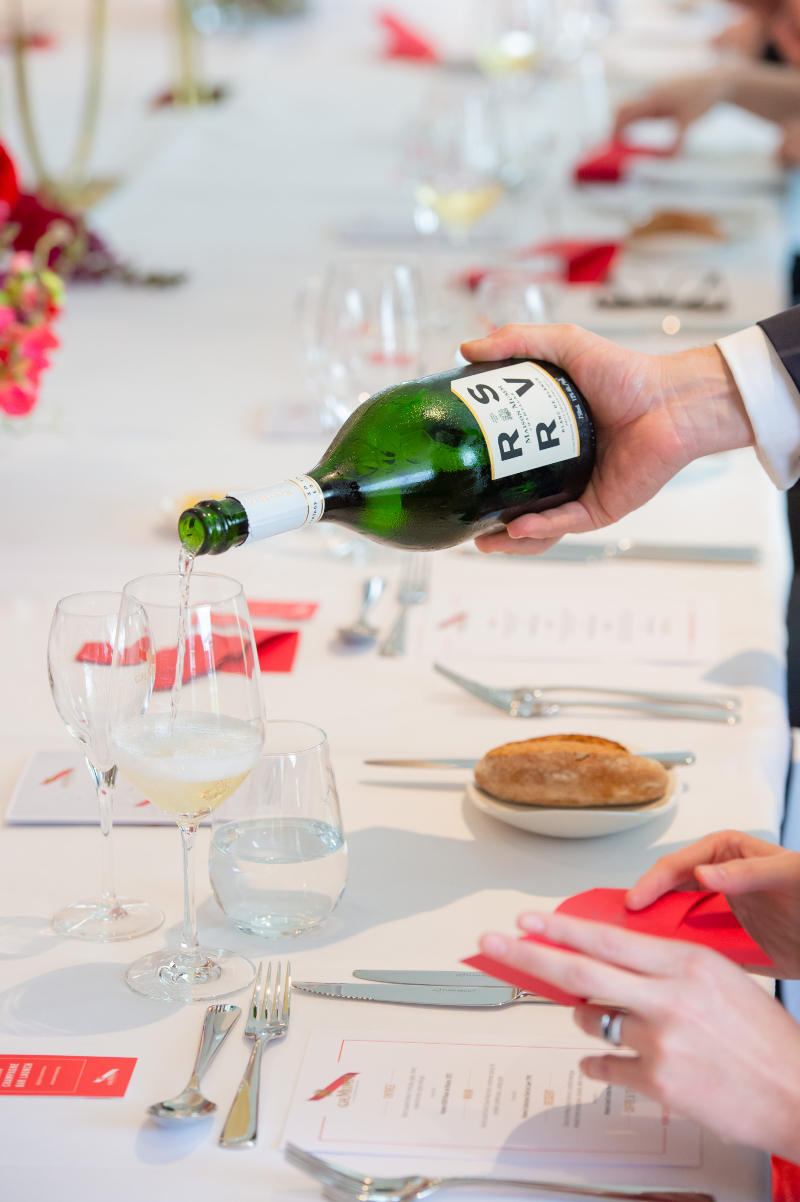 The new G.H.Mumm Champagne bar at Flemington Racecourse