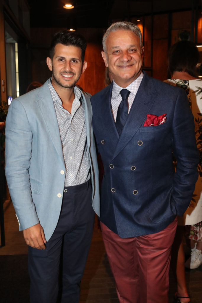 Nunzio and Dom Bagnato at VAMFF 2019 Program Lauch in Melbourne