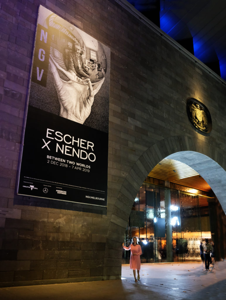 Escher x Nendo NGV Friday Nights 2019