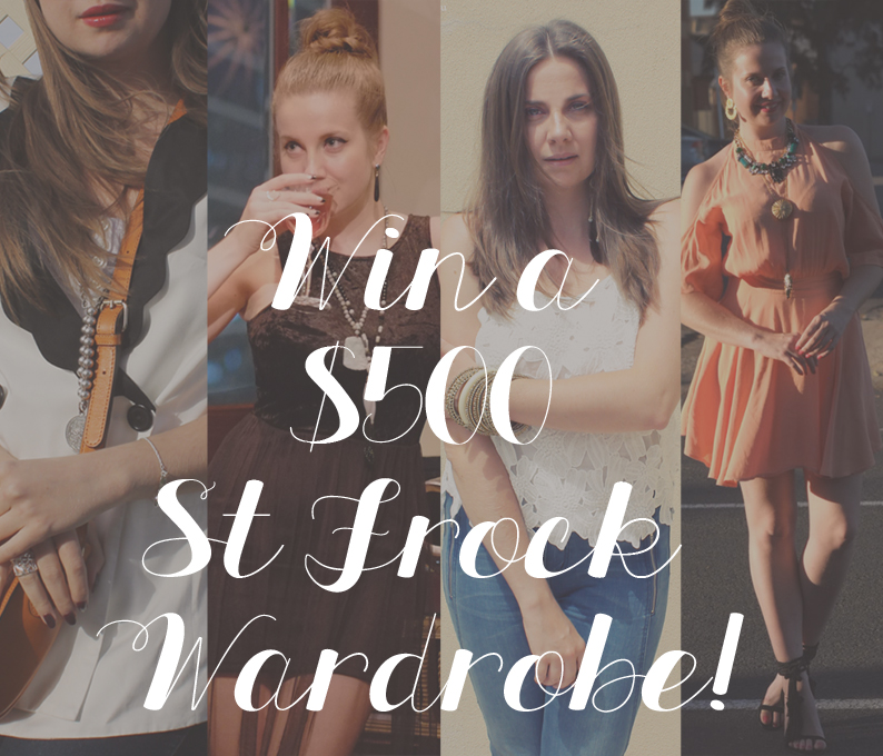 Win a $500 St Frock Wardrobe on www.ladymelbourne.com.au