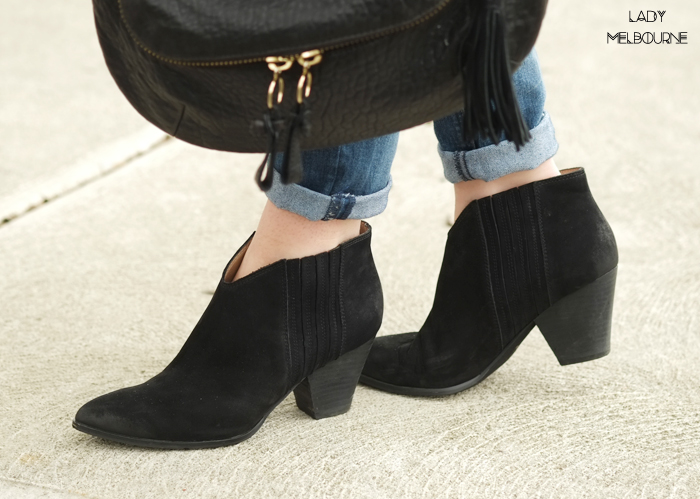 Perfect Black Ankle Boots from SPLENDID