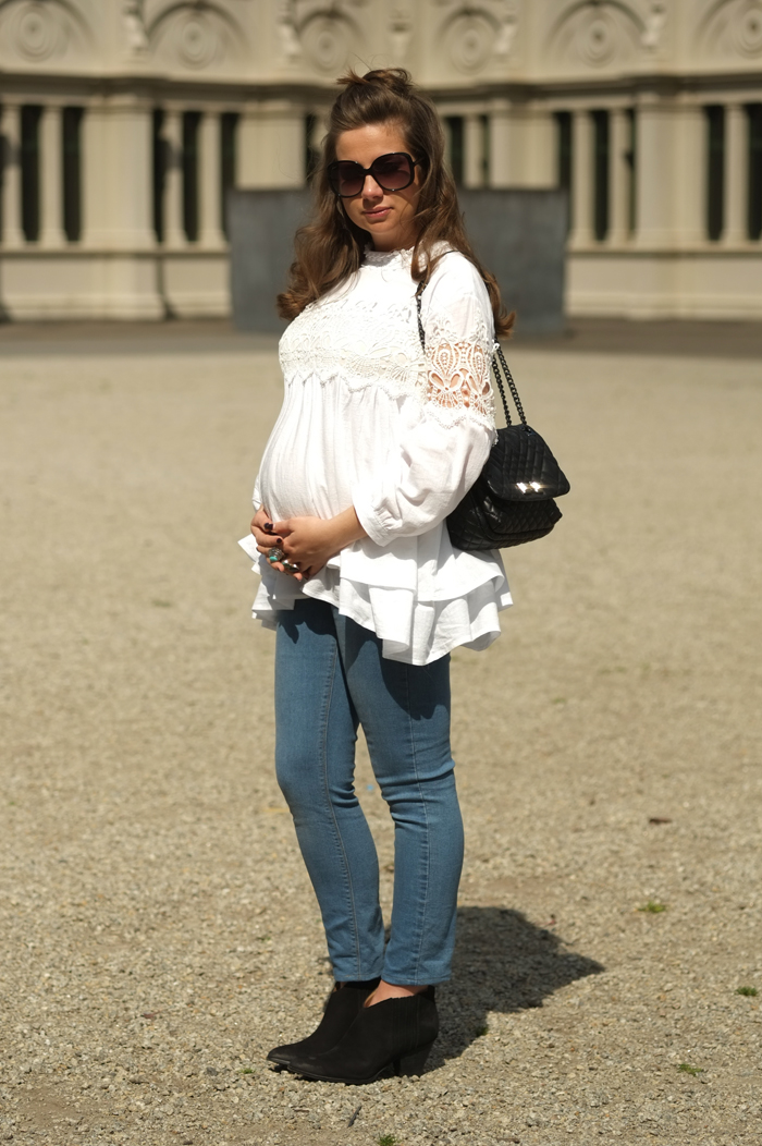 Chicwish white, lace, boho blouse | www.ladymelbourne.com.au