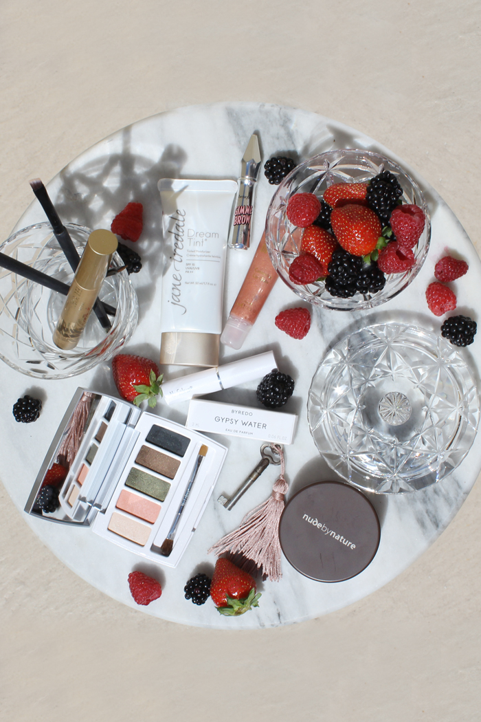 Summer beauty products
