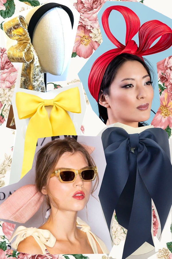 Bow fascinators for the Spring Racing Carnival