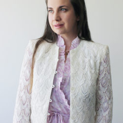 Lace vintage jacket