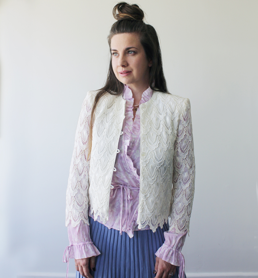 Vintage lace jacket