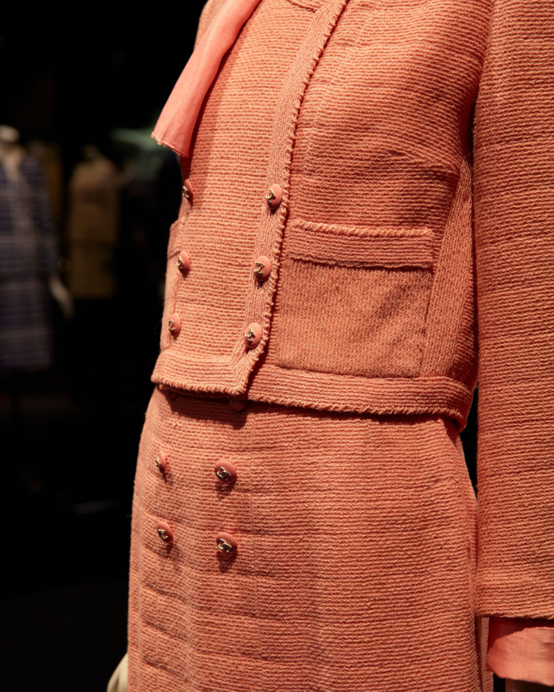 Installation view of Gabrielle Chanel. Fashion Manifesto from 4 December 2021 to 25 April 2022 at NGV International, Melbourne. Photo: Sean Fennessy