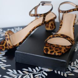 SEED Heritage leopard sandals
