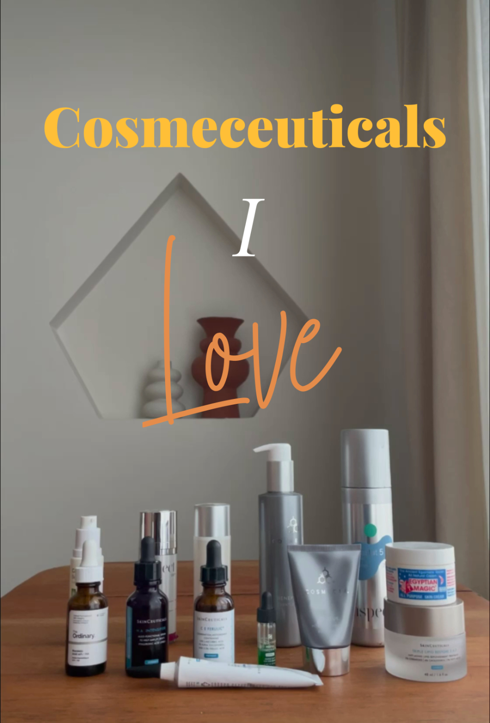 Cosmeceutical products that blogger Lady Melbourne loves